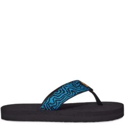 Teva Youth Mush Flip Flops - Layered Rock Black -Fashion Shoes Store TV1093656Y LRBK 2