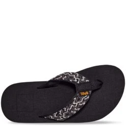 Teva Youth Mush Flip Flops - Ravine Black 12 Teva Youth Mush Flip Flops - Ravine Black -Fashion Shoes Store TV1093656Y RNBL 4
