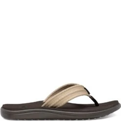 Teva Men's Voya Canvas Flip Flops - Dune 10 Teva Men's Voya Canvas Flip Flops - Dune -Fashion Shoes Store TV1112670 DUNE 2