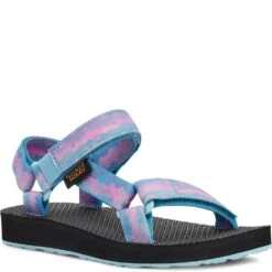 Teva Kids Original Universal Tie-Dye Sandals - Sorbert/Cotton Cand -Fashion Shoes Store TV1124232C SCCD 5