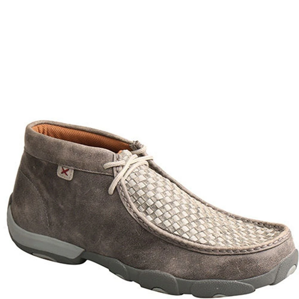 Twisted X Men's Driving Moccasins - Grey 4 Twisted X Men's Driving Moccasins - Grey - Image 2