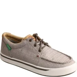 Twisted X Men's Hooey Loper Casual Shoes - Light Grey -Fashion Shoes Store TXMHYC018 5