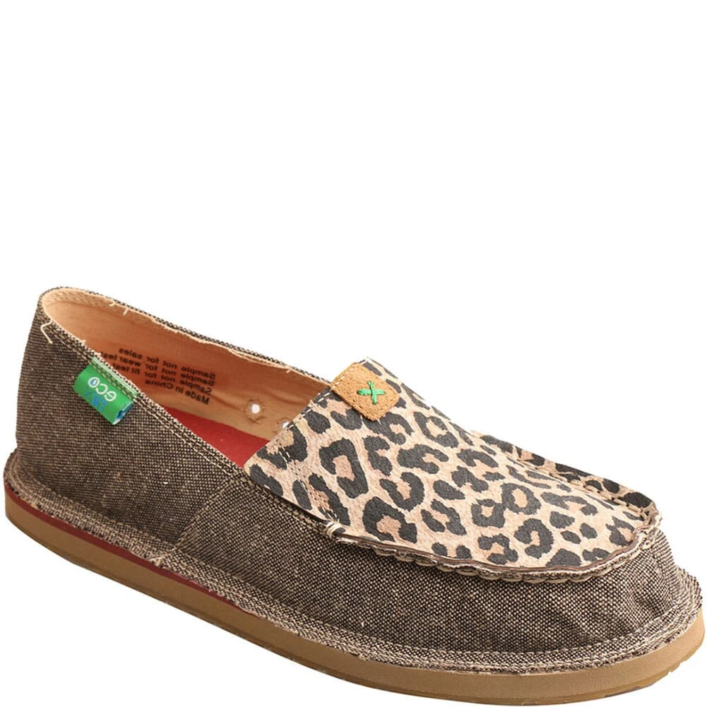 Twisted X Women's EcoTWX Slip-On Loafers - Dust/Leopard 8 Twisted X Women's EcoTWX Slip-On Loafers - Dust/Leopard - Image 6