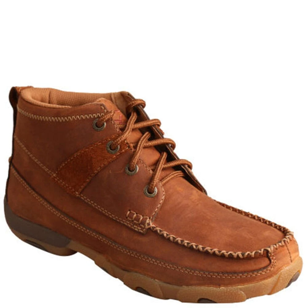 Twisted X Women's Mid Driving Moccasins - Oiled Saddle 4 Twisted X Women's Mid Driving Moccasins - Oiled Saddle - Image 2