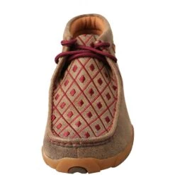 Twisted X Women's Driving Moc Chukka - Bomber/Mahogany -Fashion Shoes Store TXWDM0071 4