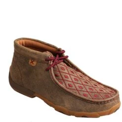 Twisted X Women's Driving Moc Chukka - Bomber/Mahogany -Fashion Shoes Store TXWDM0071 5