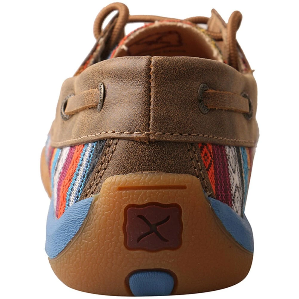 Twisted X Women's Boat Driving Moc Shoes - Serape/Bomber 6 Twisted X Women's Boat Driving Moc Shoes - Serape/Bomber - Image 4