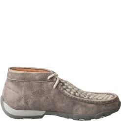 Twisted X Women's Driving Moc Chukka - Woven Grey/Grey 10 Twisted X Women's Driving Moc Chukka - Woven Grey/Grey -Fashion Shoes Store TXWDM0108 2