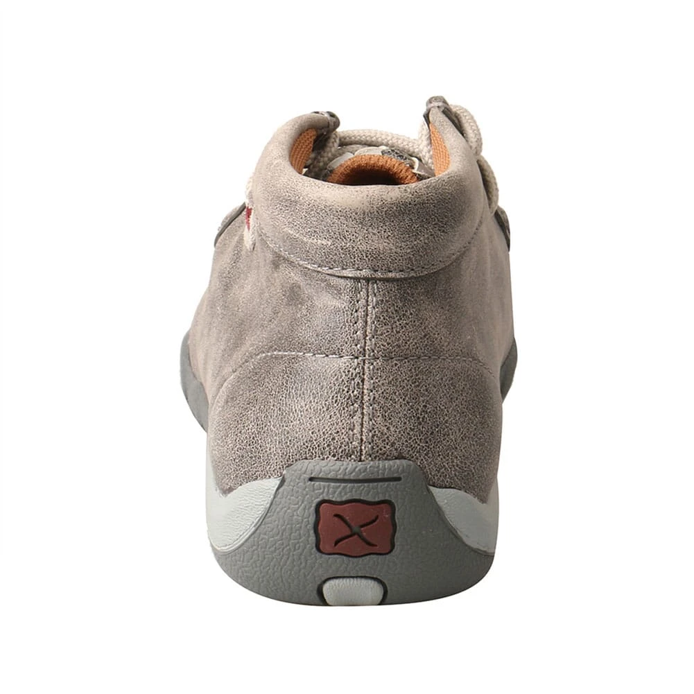 Twisted X Women's Driving Moc Chukka - Woven Grey/Grey 6 Twisted X Women's Driving Moc Chukka - Woven Grey/Grey - Image 4