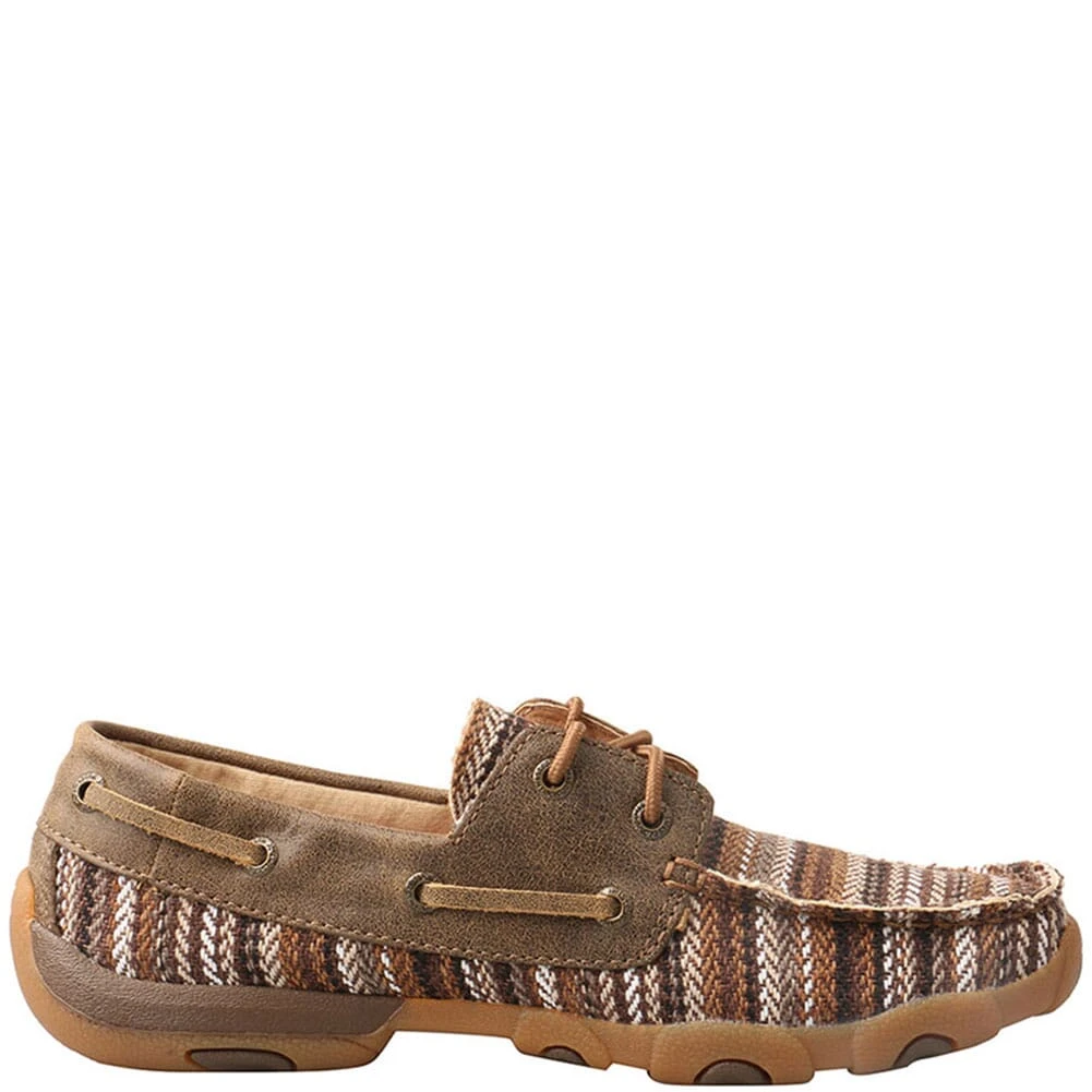Twisted X Women's Boat Shoe Driving Moc - Multi/Bomber 5 Twisted X Women's Boat Shoe Driving Moc - Multi/Bomber - Image 3