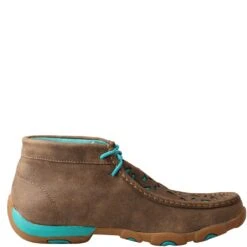 Twisted X Women's Driving Moc Chukka - Bomber/Teal 10 Twisted X Women's Driving Moc Chukka - Bomber/Teal -Fashion Shoes Store TXWDM0126 2