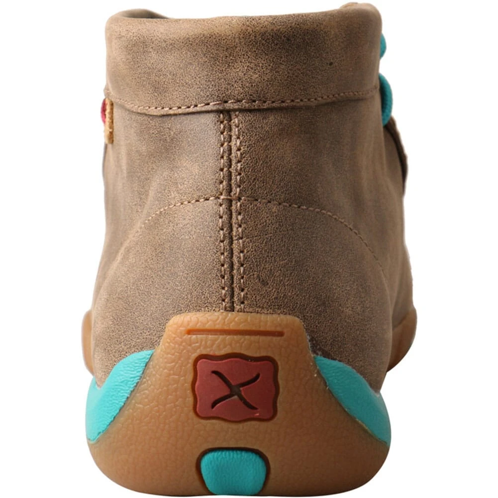 Twisted X Women's Driving Moc Chukka - Bomber/Teal 6 Twisted X Women's Driving Moc Chukka - Bomber/Teal - Image 4