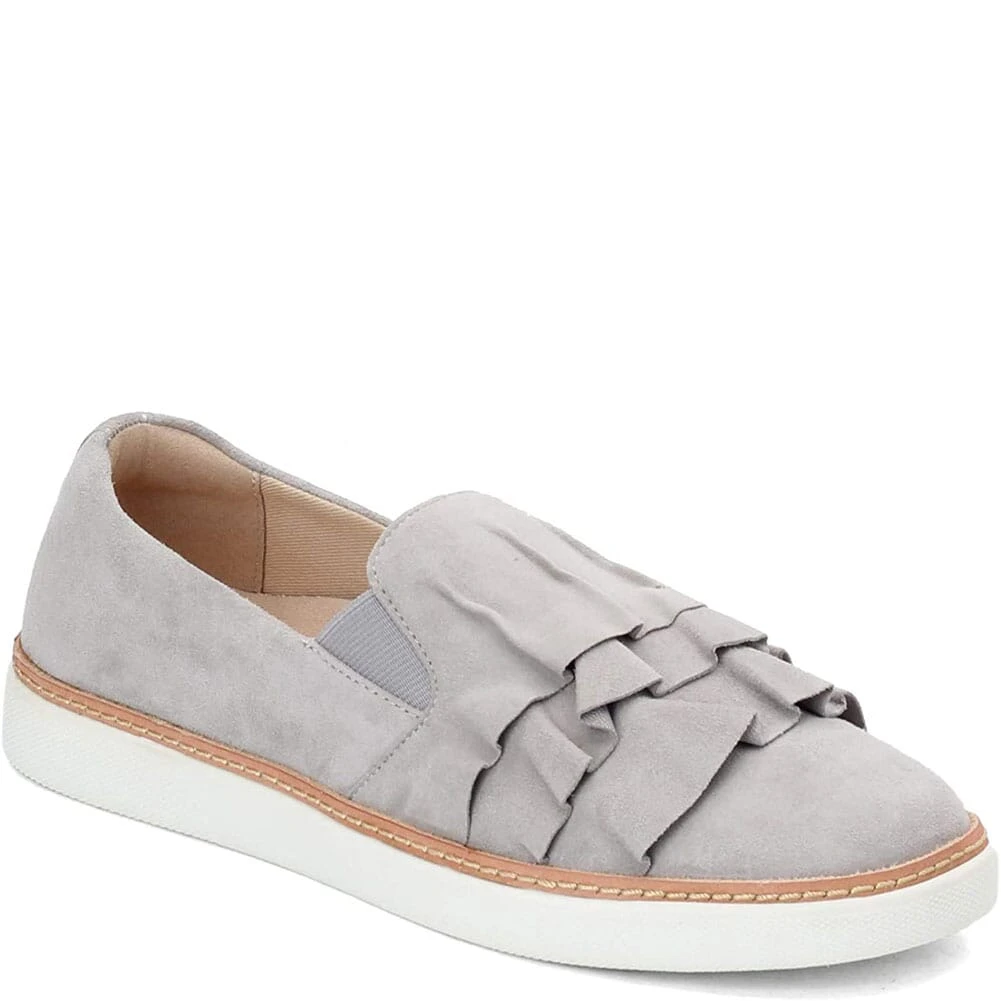 Vionic Women's Mahalo Slip Ons - Light Gray 3 Vionic Women's Mahalo Slip Ons - Light Gray